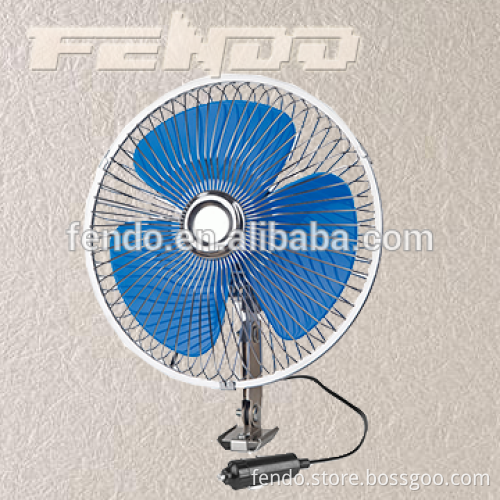 DC12V metal Fan car fans10 inch with cigarette cooling fan